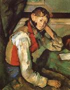 Paul Cezanne, Boy in a Red waiscoat